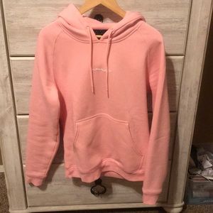 Alphalete powder pink hoodie